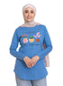 Norse Blue - Design 33 Printed Long - Sleeve - Khotwh